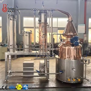 Alambic en cuivre Boben 500L/1000L, équipement de distillation hybride multifonction - Product Image 2