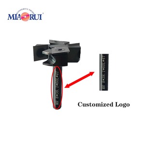 Miaorui 8*38,1 * 60L *(2 2)T Austauschbare Platten fräser CNC Spoil <span class=keywords><strong>board</strong></span> Oberflächen fräser Fräse insatz Holz fräser - Product Image 3