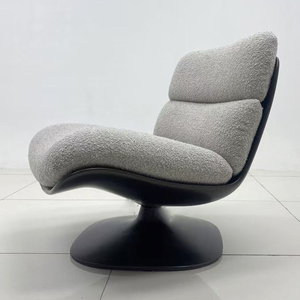 Hiện đại sang trọng da vải phòng chờ ghế đơn lười biếng phòng ngủ thư giãn sofa thấp tay vịn ngả giọng ghế cổ phong cách thiết kế - Product Image 2