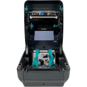Zebra GX430T Thermal Label Printer 300 DPI USB <b>Ethernet</b> Serial Monochrome With AC <b>Adapter</b> - Product Image 4