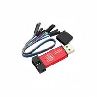 Emulador, Programador y Descargador ST-LINK V2 para STM8 STM32 MCU, Módulo de Descarga de Programas y Depuración SWD
