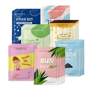 Rubioaroma OEN Foil 24K หน้ากากนมมิ้นต์ไทยเรืองแสงเด็กสนุกมาสก์ดูแลผิวโลโก้กรดไฮยาลูโรนิค - Product Image 5