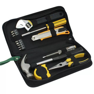 18 Piece Home Repair Tool Set Carbon Steel Soft Case Kit For Household Use - Product Image 1