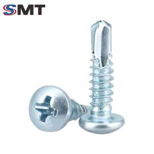 Vis autotaraudeuses à tête fraisée cruciforme en acier au carbone métrique galvanisé <span class=keywords><strong>M2</strong></span> M3 M4 M5 pour l'acier - Product Image 3