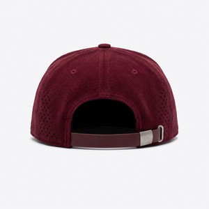Custom Logo Chenille Patch 7 Panel Corduroy Cap <b>Flat</b> Brim Vintage Letter Common Adjustable Gorras <b>Hats</b> Wholesale OEM Supplier - Product Image 5