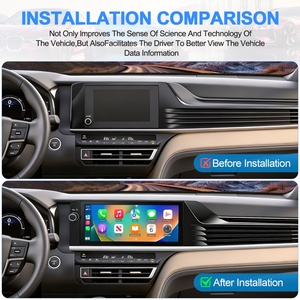 Navihua 12.3 Inch Multimedia Stereo CarPlay Android Auto GPS Navigation for Toyota Camry 2025 Interior - Product Image 5