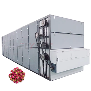 Séchoir à bande à mailles pour fleurs, grande capacité, à économie d'énergie, pour le traitement des roses, équipement de séchage continu des roses - Product Image 1