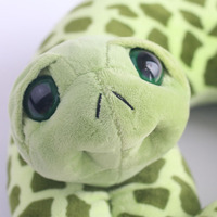 Jouets en peluche géants personnalisables de style Kawaii, tortue réconfortante pour bébé, oreiller en peluche pour enfants, rembourrage en coton PP