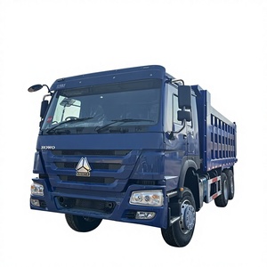 รถดัมพ์ดีเซล SINOTRUCK HOWO 6X4 ความจุ 31-40 ตัน ยูโร 1 เกียร์ธรรมดา มือสอง ผลิตในจีน พวงมาลัยซ้าย กล้องมองหลัง - Product Image 1