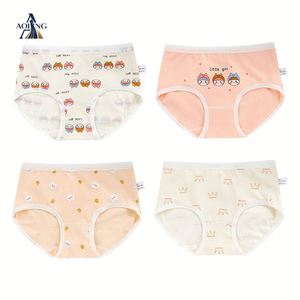 Mutandine in Puro Cotone per Bambine con Stampa di Personaggi Cartoon, <span class=keywords><strong>Slip</strong></span> Corti per Bambine - Product Image 1
