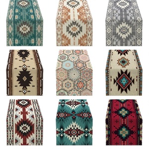 Runner da Tavolo in Poliestere Floreale Stile Bohemien <span class=keywords><strong>Vintage</strong></span> per Soggiorni, Ingressi e Piccoli Tavoli da Pranzo - Product Image 2