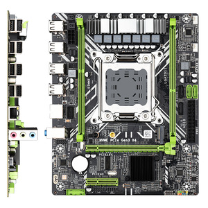 X79D เมนบอร์ด USB ช่องเสียบการ์ดแรม2.0 CPU DVI VGA Form PCI Memory - Product Image 1
