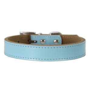 Cuero Heavy Duty Hardware Collares para perros Grano completo Ultra suave y cómodo Cuero de vaca genuino Hebilla de metal <span class=keywords><strong>Collar</strong></span> de cinturón grueso - Product Image 6