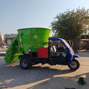 Distribuidor de Alimento Autopropulsado para Granja, Triciclo para Distribución de Alimento para Ovejas y Vacas, en Oferta - Product Image 4