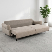 The Leader Wholesale Spacer Sofa Factories Canapé-lit 3 places, convertible en futon, avec rangement intégré, design européen, mobilier de salon
