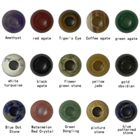 Cuentas de cristal NFC de alta frecuencia para pulseras, cuentas sueltas al por mayor, cuentas para pulseras DIY, chip ICODE SLIX2 cultural y creativo