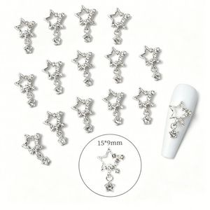 แผ่นใยแก้วต่อเล็บอะคริลิคแบบใหม่ 10 ชิ้น พร้อมสติ๊กเกอร์ไฟเบอร์ต่อเล็บ - Product Image 3