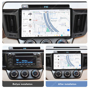 DUDUAUTO 2K A7870 Android 13 Radio de coche para Toyota RAV4 2012-2018 reproductor de vídeo Multimedia estéreo Car-play navegación GPS DSP - Product Image 3