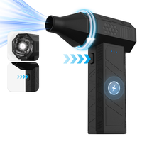 Ventilateur Souffleur Turbo Compact Mini Dernière Génération 5000 mAh Haute Vitesse Dépoussiéreur d'Air Électrique Sans Fil Moteur Brushless DIY Maison