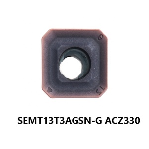 Original SEMT SEMT13T3AGSN SEMT13T3AGSR SEMT13T3AGSN AGSR G <strong>H</strong> ACK200 ACP200 ACZ330 Milling CNC Carbide <strong>Insert</strong> - Product Image 4