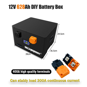 Eve mb56 tự làm hộp 12V 628ah 8kwh LiFePO4 mb56 628ah Eve LiFePO4 di động tự làm trường hợp cho 628ah di động với 300A JK BMS 315A lớp t cầu chì - Product Image 2