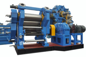 Mesin kalender karet empat rol untuk sabuk konveyor karet - Product Image 4