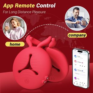 APP Control Vibrierende Nippel klemmen Stimulator Sexuelle Vergnügen Werkzeuge Nippel Spielzeug <span class=keywords><strong>Vibrator</strong></span> Adult Sexspielzeug für Frauen - Product Image 6