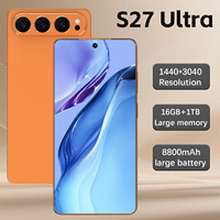 S27 Ultra – Téléphone Android intelligent 5G, version globale, directement d'usine, 2026, 16 Go, 1 To, écran 7,3 pouces, batterie 8000 mAh, double SIM LTE CDMA