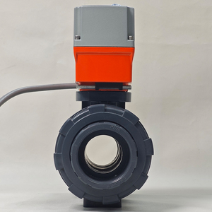 วาล์วบอลพีวีซีไฟฟ้าสำหรับควบคุมน้ำ  OEM ปรับแต่งได้ - Product Image 3