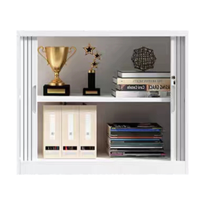 מארגני ארון ארון ארון מתכת ארון ארון עם דלת הזזה גובה בינוני דלת המזדלת ארון - Product Image 6