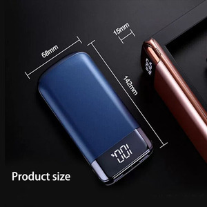 Công Suất Lớn Led Hiển Thị Đèn Pin 5 Màu Tùy Chọn Kép Usb Di Động Hiển Thị Kỹ Thuật Số Power Pack 10000Mah - Product Image 6