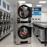 Coin Operated Commercial Washing Machine Dryer for Apartment Dorm Laundromat Self Service Laundry Hotel