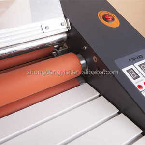 Machine à plastifier thermique A1 FM650 pour films BOPP, plastifieuse électrique à chaud et à froid, plastifieuse verticale double face - Product Image 5