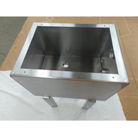 Services de boîtiers de fabrication de tôle personnalisés OEM (usinage CNC de soudage par estampage) Pièces découpées en boîte en acier inoxydable