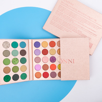 Palette de fards à paupières en poudre scintillante mate à haute pigmentation, résistante à l'eau, minérale, 65 couleurs, longue tenue, pour tous les tons de peau