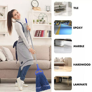 Msj מסחרי כבד msj עם ידית ארוכה, חוט looped-קצה רטוב עבור הבית, משרד, ניקוי רצפה - Product Image 4