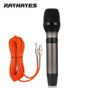 गायन के लिए RD-9 वायर्ड गतिशील माइक धातु शरीर - Product Image 1