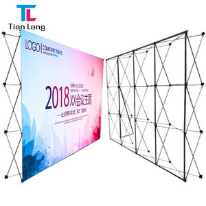 Estante de exhibición emergente de tela de tensión de moda, exhibición comercial y equipo de exposiciones de cabina de publicidad - Product Image 1