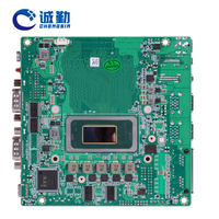 2025 carte mère Nano ITX 2 Lan 2 * Com 4 * USB Intel Core Ultra 7 155H Ultra 5 125H 2 * DDR5 X86 ordinateur industriel à carte unique SBC