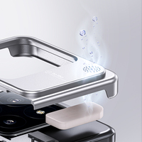 Funda protectora de fragancia a prueba de golpes con disipación de calor Simple de aleación de aluminio de lujo 2024 para teléfono móvil Xiaomi 14 Pro Ultra