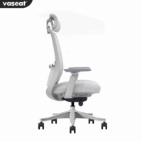 Silla de Oficina Ejecutiva Ergonómica Moderna, Cómoda, Impermeable, Giratoria, Extensible, Plegable, Ajustable, Respaldo Grande y Alto