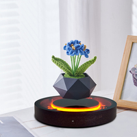 Levitasi tanaman POT plastik, levitasi magnetik tanaman POT buatan melayang dekorasi rumah pintar