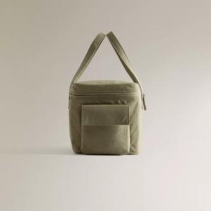 Sac isotherme de pique-nique pliable portable en polyester imperméable avec logo personnalisé, sac à déjeuner tactique souple isolé, 20L - Product Image 2