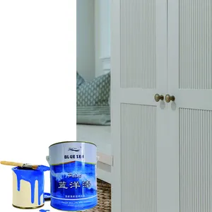 Waterproof pearl white polyurethane paint for wood With Moisturizing Effect  