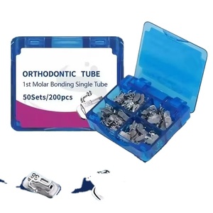 Sıcak satış ortodontik Metal diş bukkal tüpler 1st Molar yapıştırma tek <span class=keywords><strong>Roth</strong></span>/MBT <span class=keywords><strong>022</strong></span> manuel güç kaynağı - Product Image 5