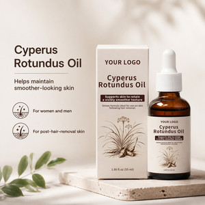 Huile de Cyperus Rotundus OEM, Huile Naturelle Inhibitrice de Croissance des Poils, Sérum en Gouttes pour une Croissance Plus Lente des Poils, Élimination des Poils Indésirables du Corps et du Visage - Product Image 2