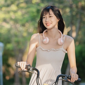 Nuevo Ventilador de Cuello USB Recargable de 1800mAh sin Aspas, Mini Ventilador Portátil para Colgar, Venta al Por Mayor - Product Image 2