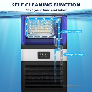 Konwin thương mại Ice Maker Máy Nhà hàng cửa hàng khách sạn nhà máy Giá mini Ice Maker Máy bán tốt nhất Ice Maker - Product Image 6