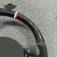 Volante Deportivo Personalizado de Fibra de Carbono Forjado con Palancas de Cambio para Toyota GR86 LC200 Highlander RAV4 LC300 Camry