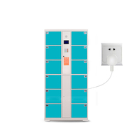 Sistema Inteligente WLAN, Casilleros de Almacenamiento para Celulares, Cerradura Electrónica, Acero Laminado en Frío, Color Personalizado, 1 Año de Garantía, ISO/CE
